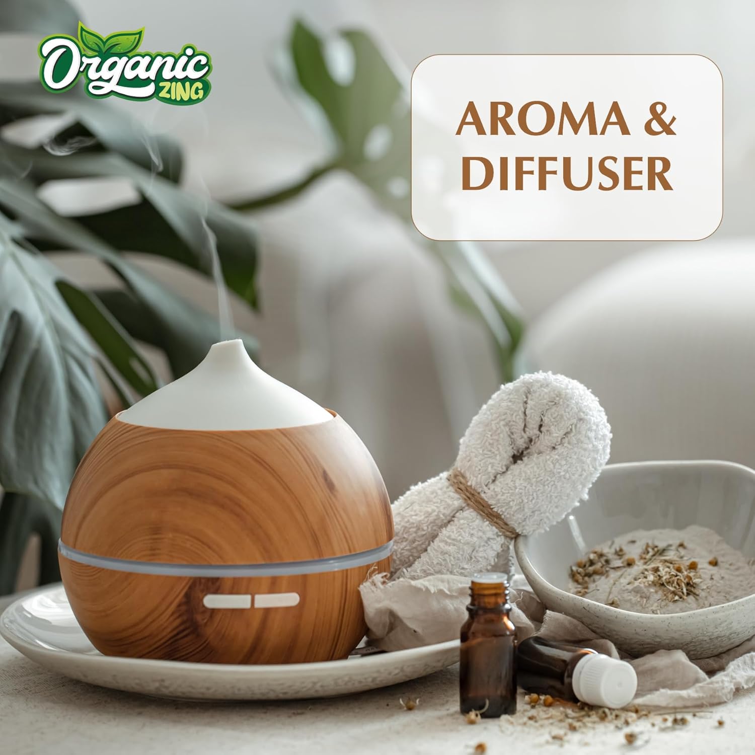 Organic Zing Pine Aroma Diffuser Oil 30 ml
