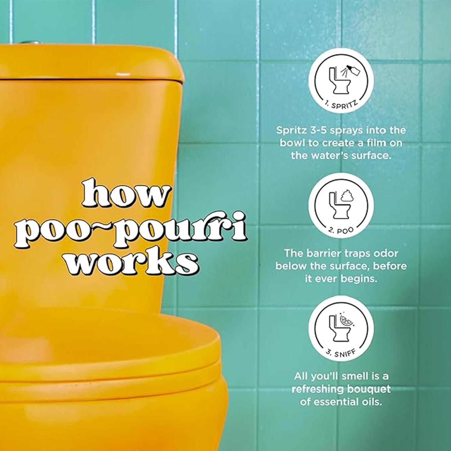 Poo-Pourri Tropic Like Its Hot Toilet Spray 2 Oz 2 Pack