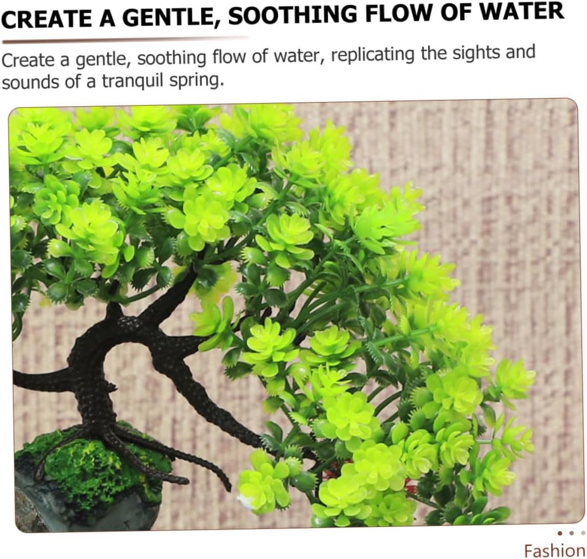 Elegant Tabletop Water Fountain for Home Office Decor