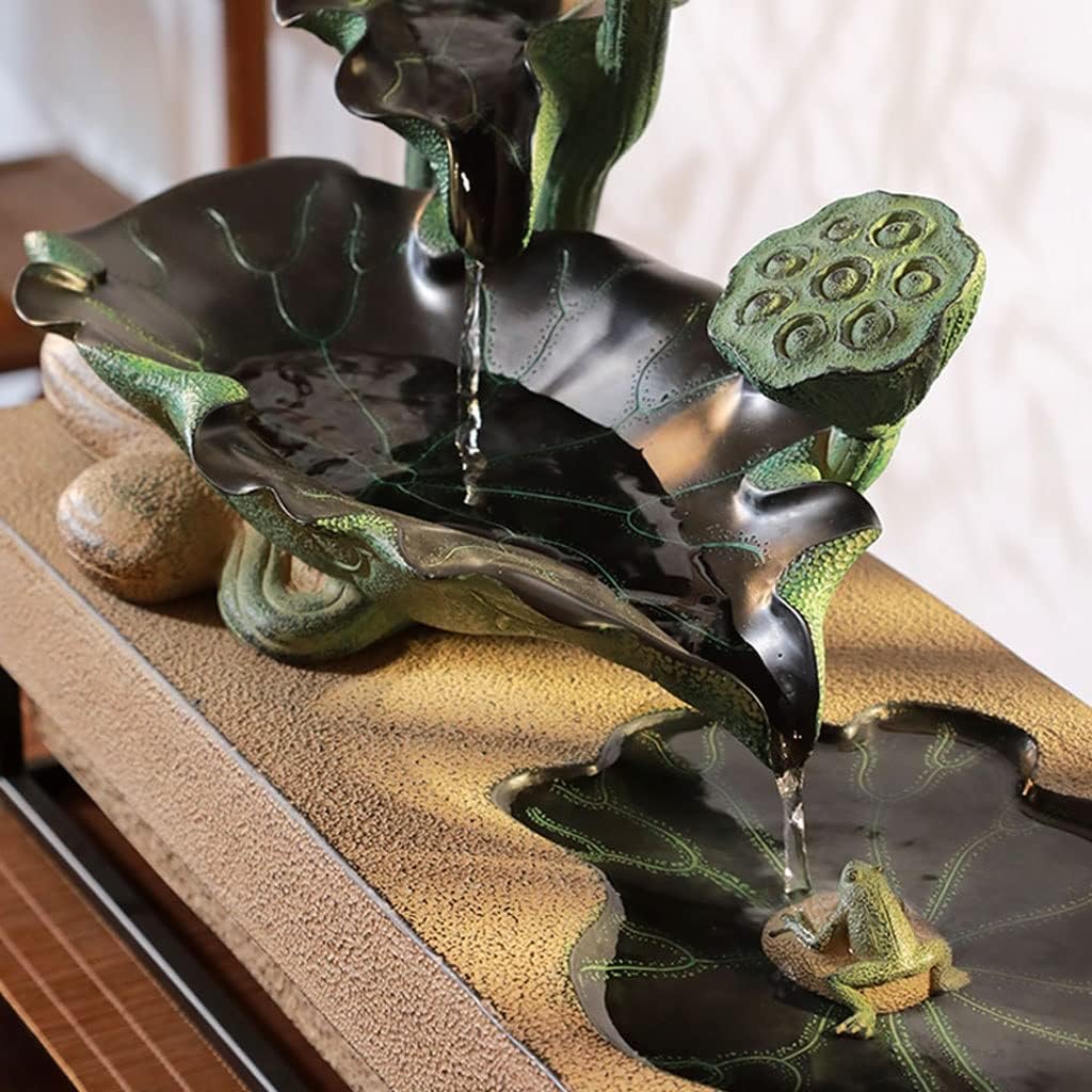 YOtat Indoor Water Fountain for Home Office Decor