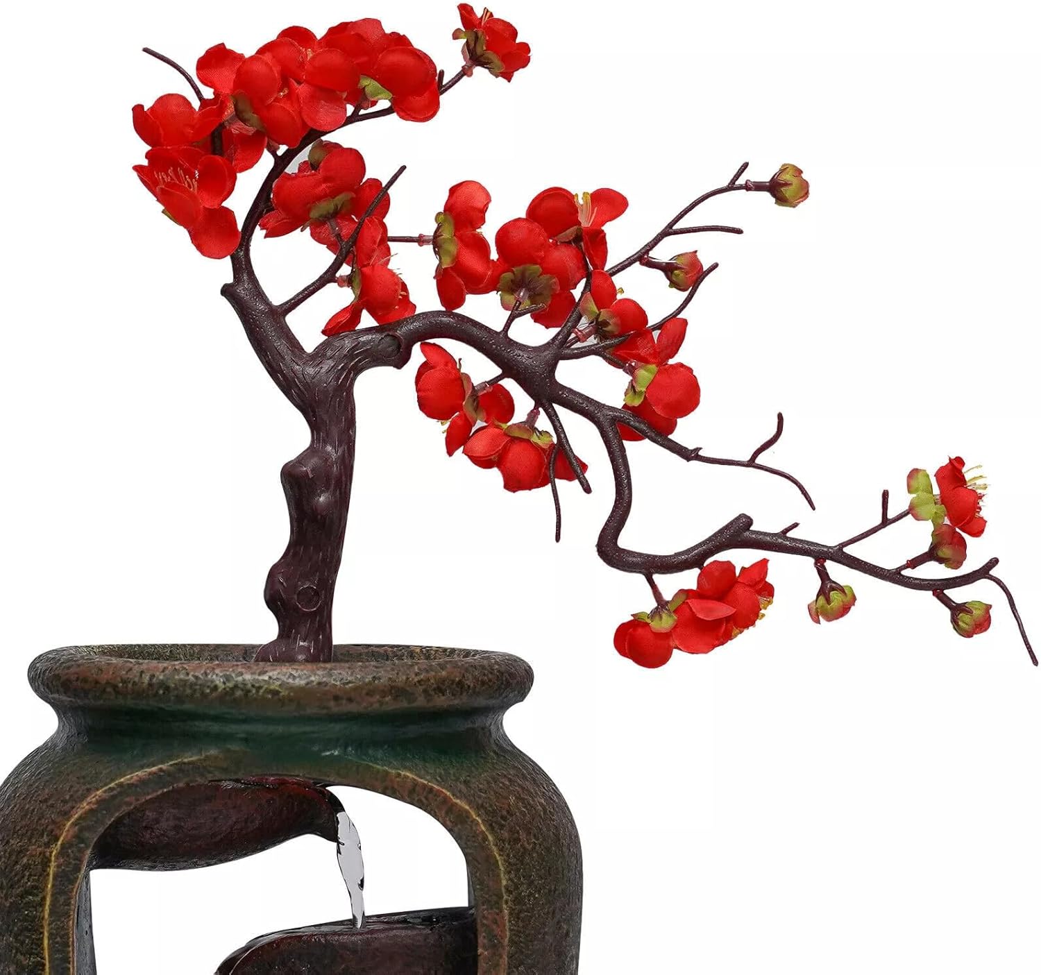 Tabletop Fountain with Atomizer for Home Office Relaxation