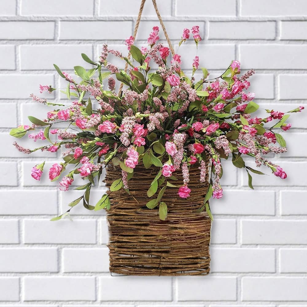 Cream Hydrangea Door Wreath - Elegant Summer Decor