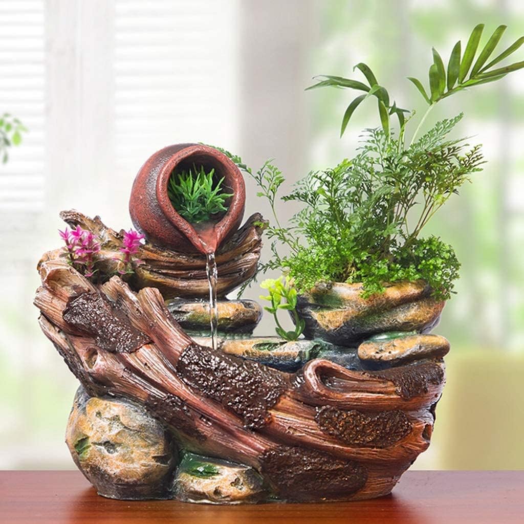QUQUQ Indoor Tabletop Fountain with Atomizer