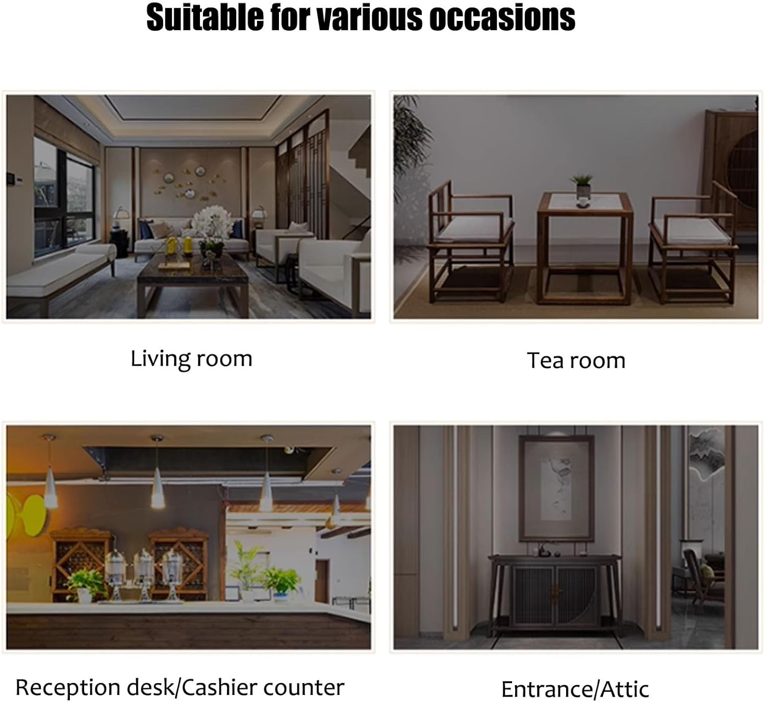 Ceramic Desktop Mini Waterfall Ornament Eco-Friendly Water Fountain for Home and Office