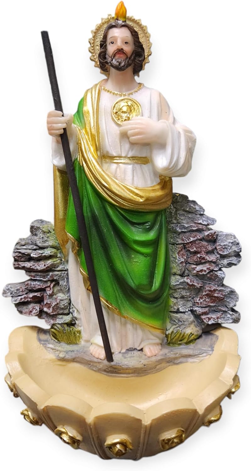 GCK 8 Inch St Jude Holy Water Font Fountain