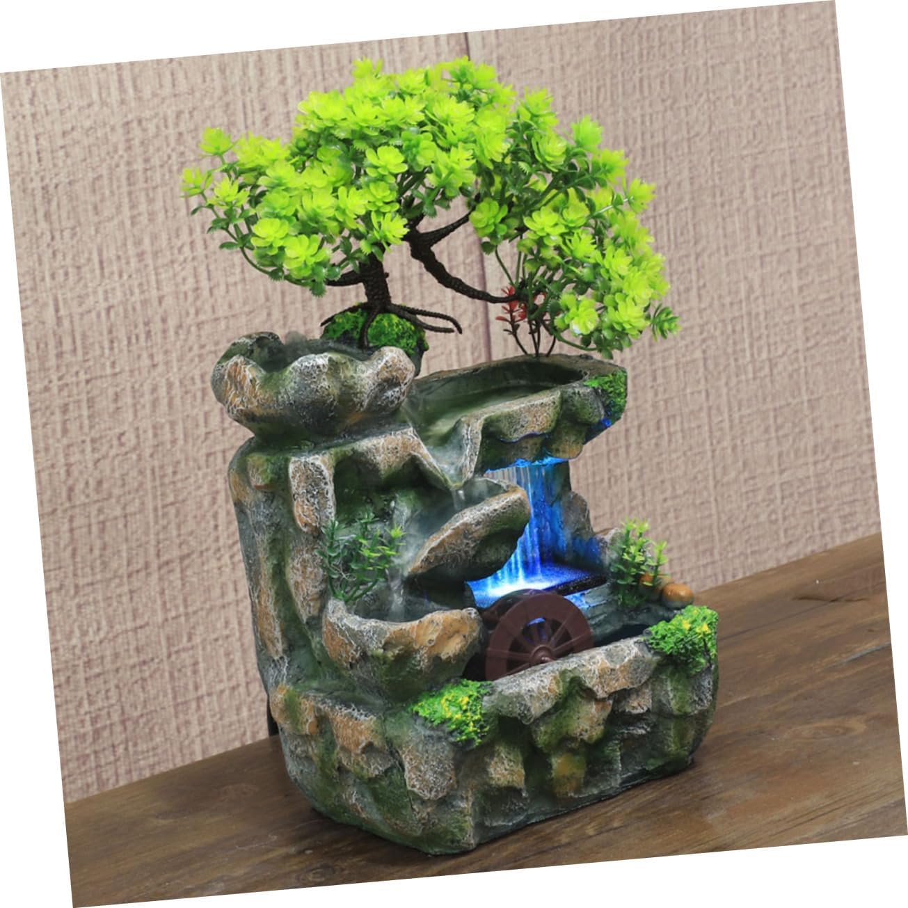 Elegant Tabletop Water Fountain for Home Office Decor