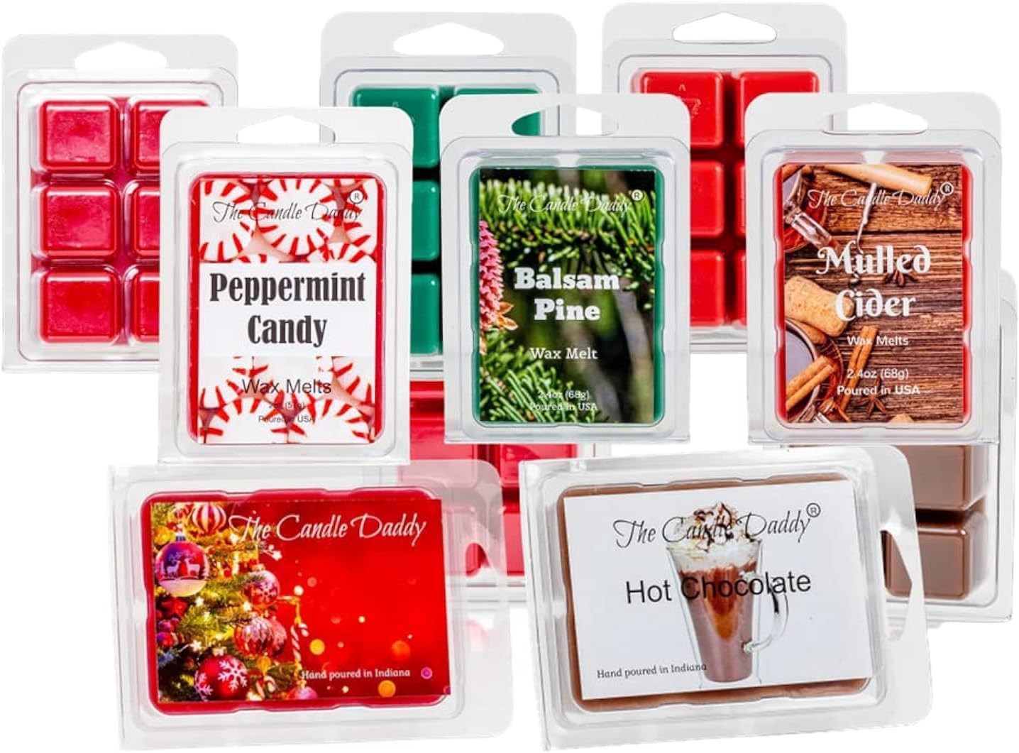 The Candle Daddy Christmas Nice List - 5 Pack Wax Melts