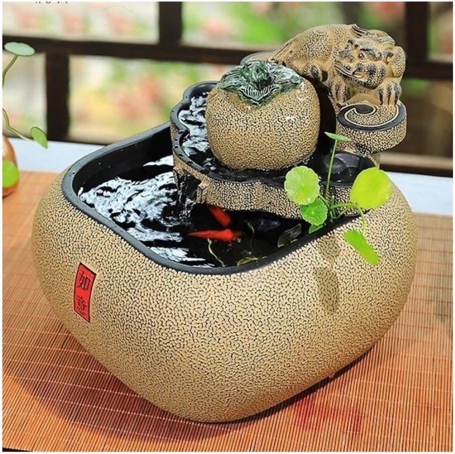 Elegant Desktop Fountain for Home Office Decor