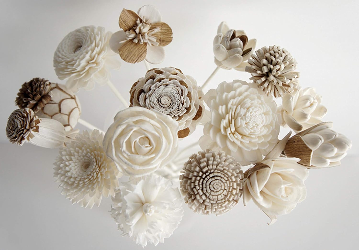 12 Mixed Sola Flower Reed Diffuser for Home Fragrance by Plawanature