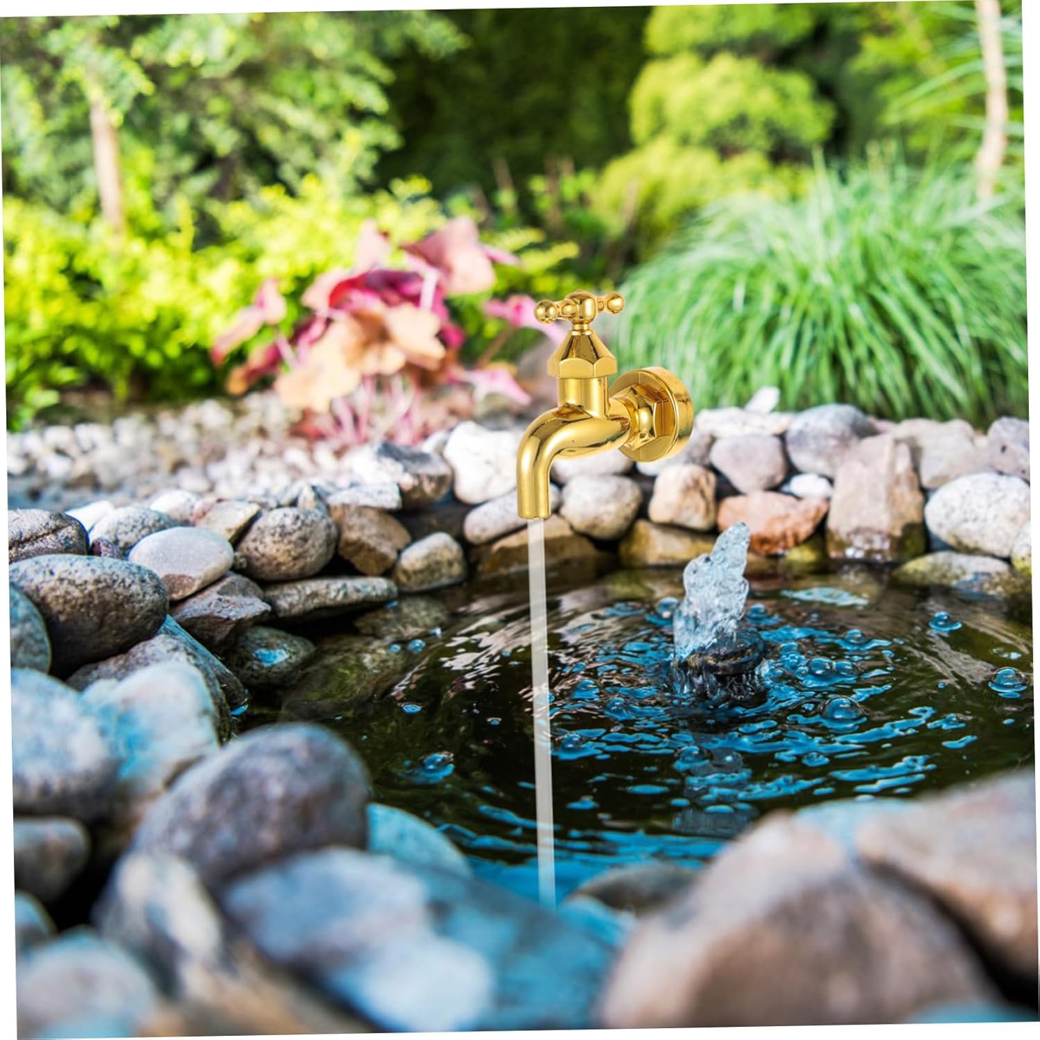 Yardwe Floating Water Feature Tabletop Fountain for Home Office Decor