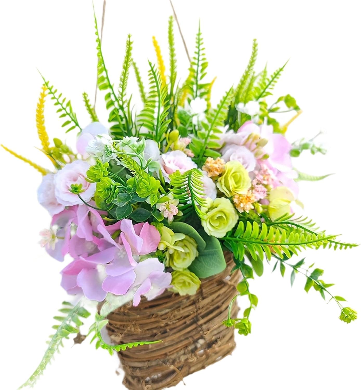 Floral Arrangement Door Wreath Ornament for Home