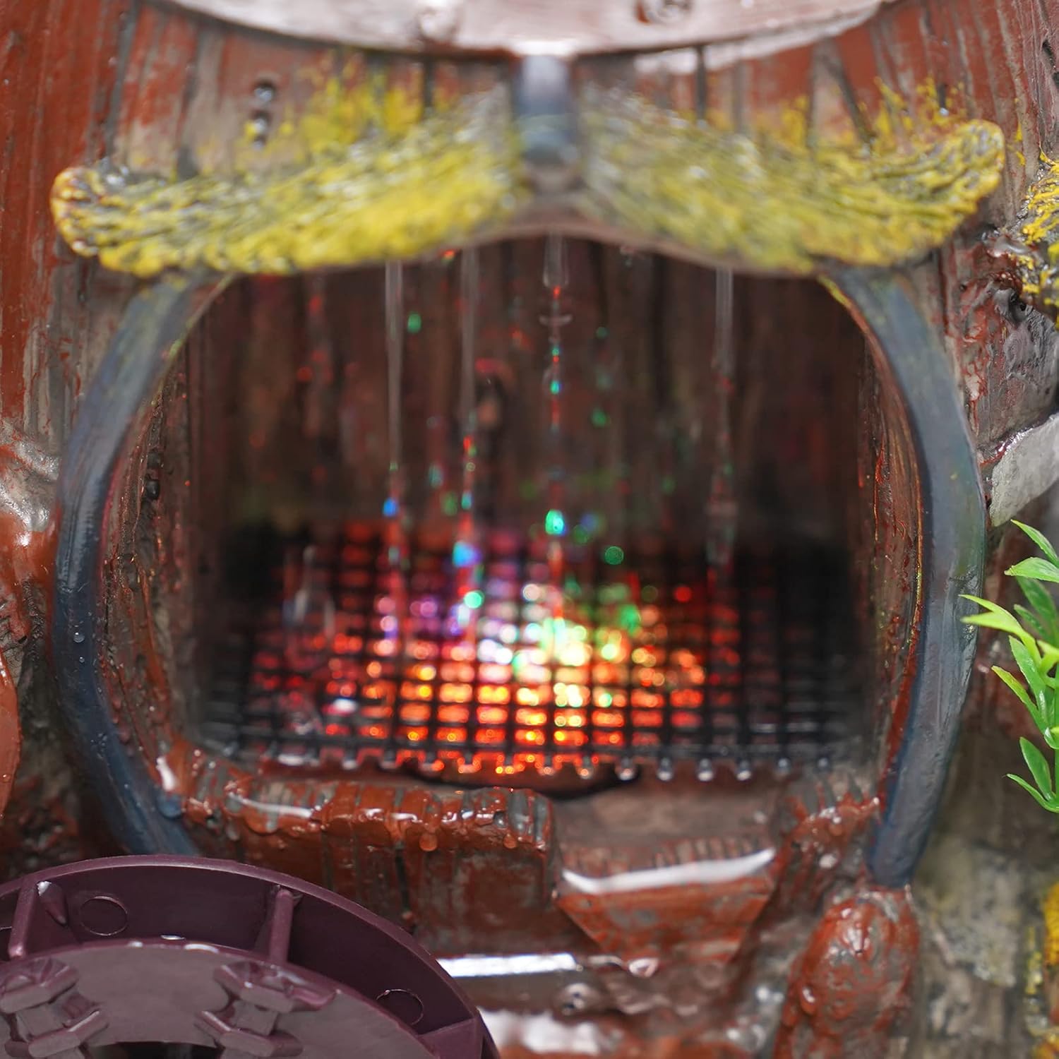 Tabletop Water Garden Zen Fountain with LED Light