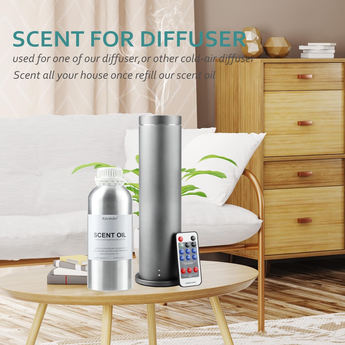 Kevinleo Aromatherapy Diffuser Oil Ocean 500ml Luxury