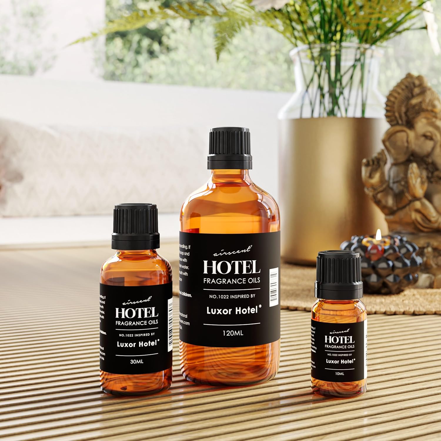 Air-Scent Hotel Diffuser Oil Inspired by The Luxor - 30 mL Glass Bottle with Dropper