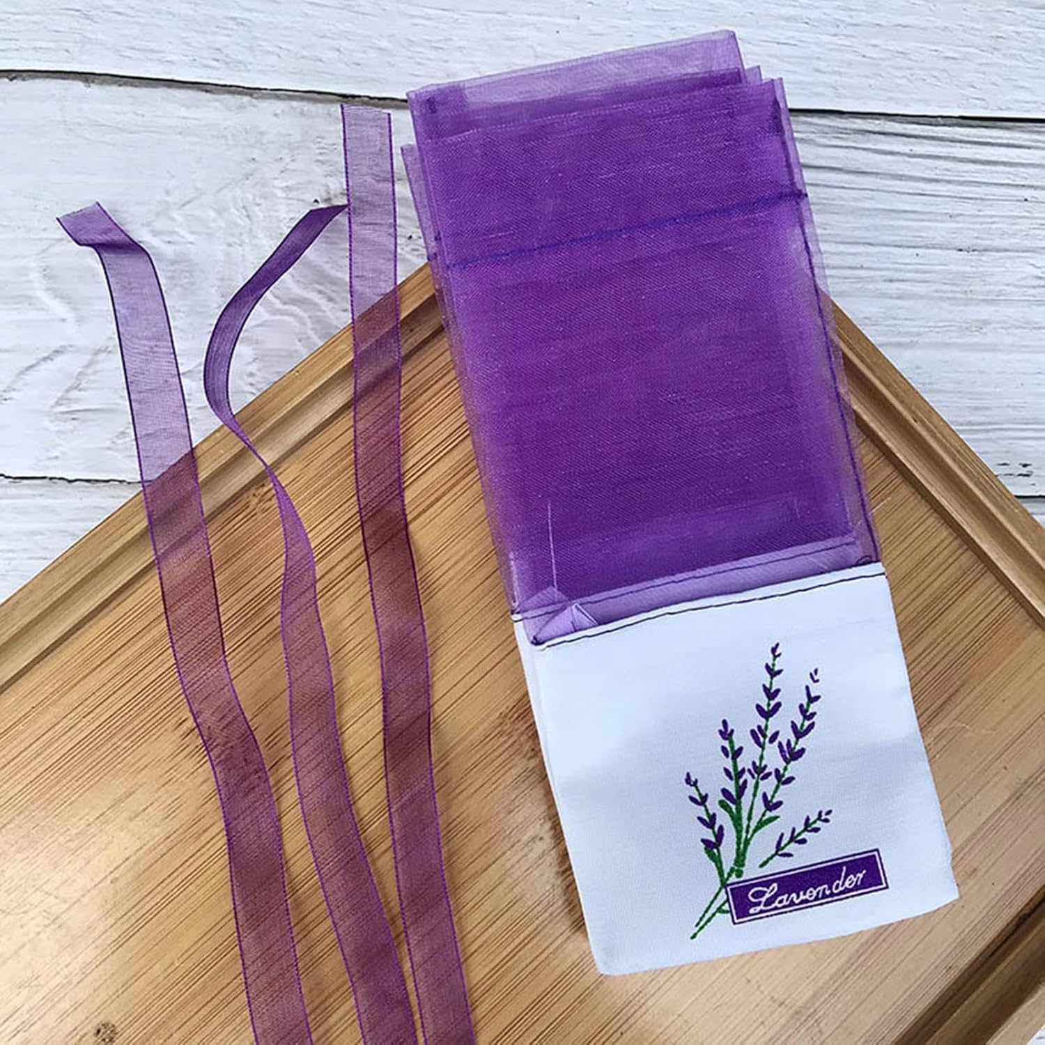 20Pcs Purple Lavender Sachets for Home Fragrance
