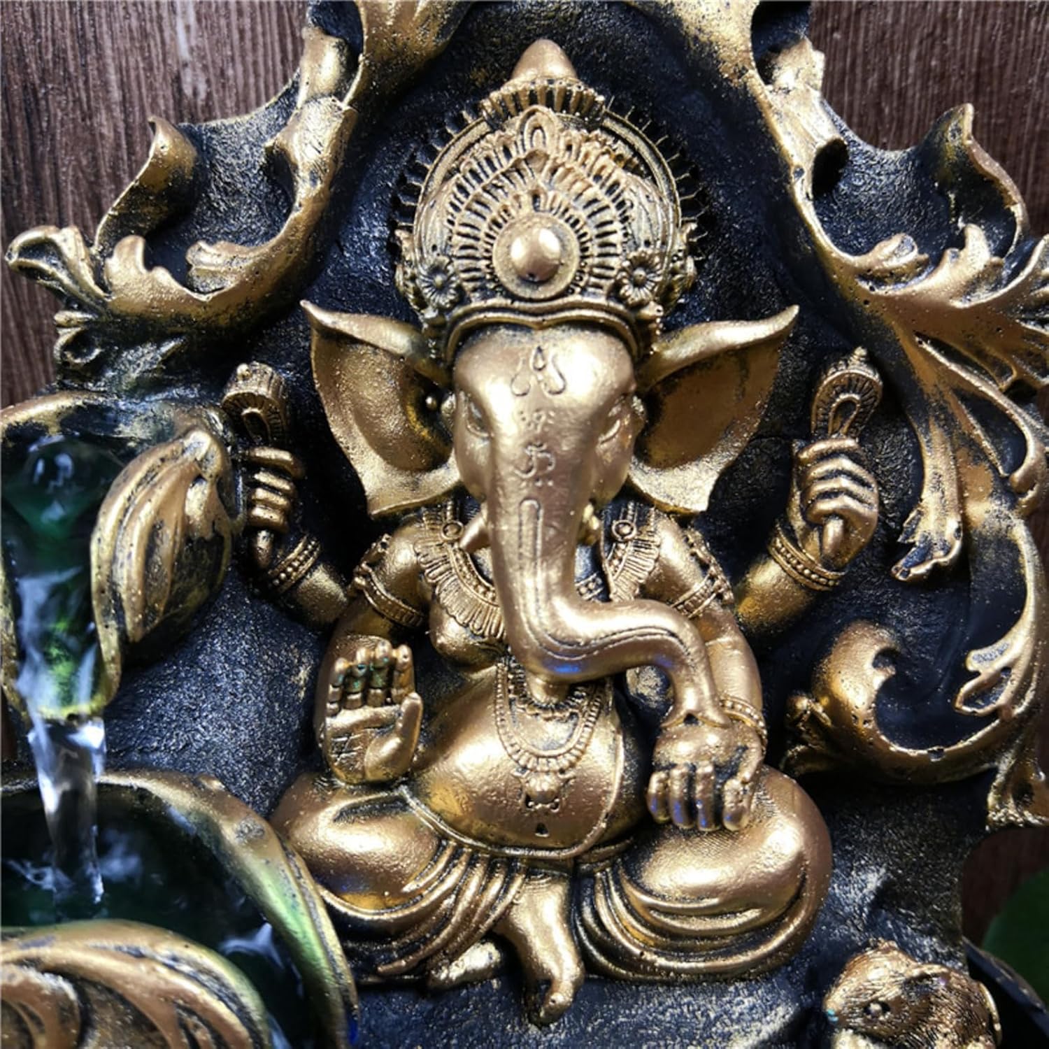 Ganesh Water Fountain with LED Lights