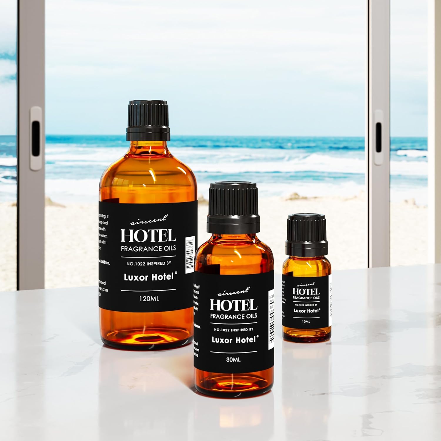 Air-Scent Hotel Diffuser Oil Inspired by The Luxor - 30 mL Glass Bottle with Dropper