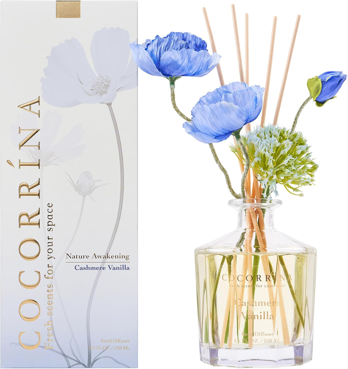 COCORRINA Reed Diffuser Set Cashmere Vanilla
