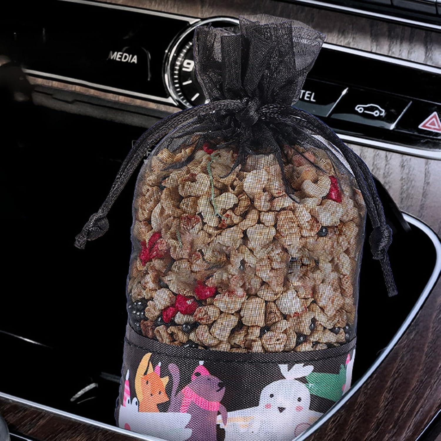 Tissting Scented Sachet Animal Car Air Freshener with Hanging Rope