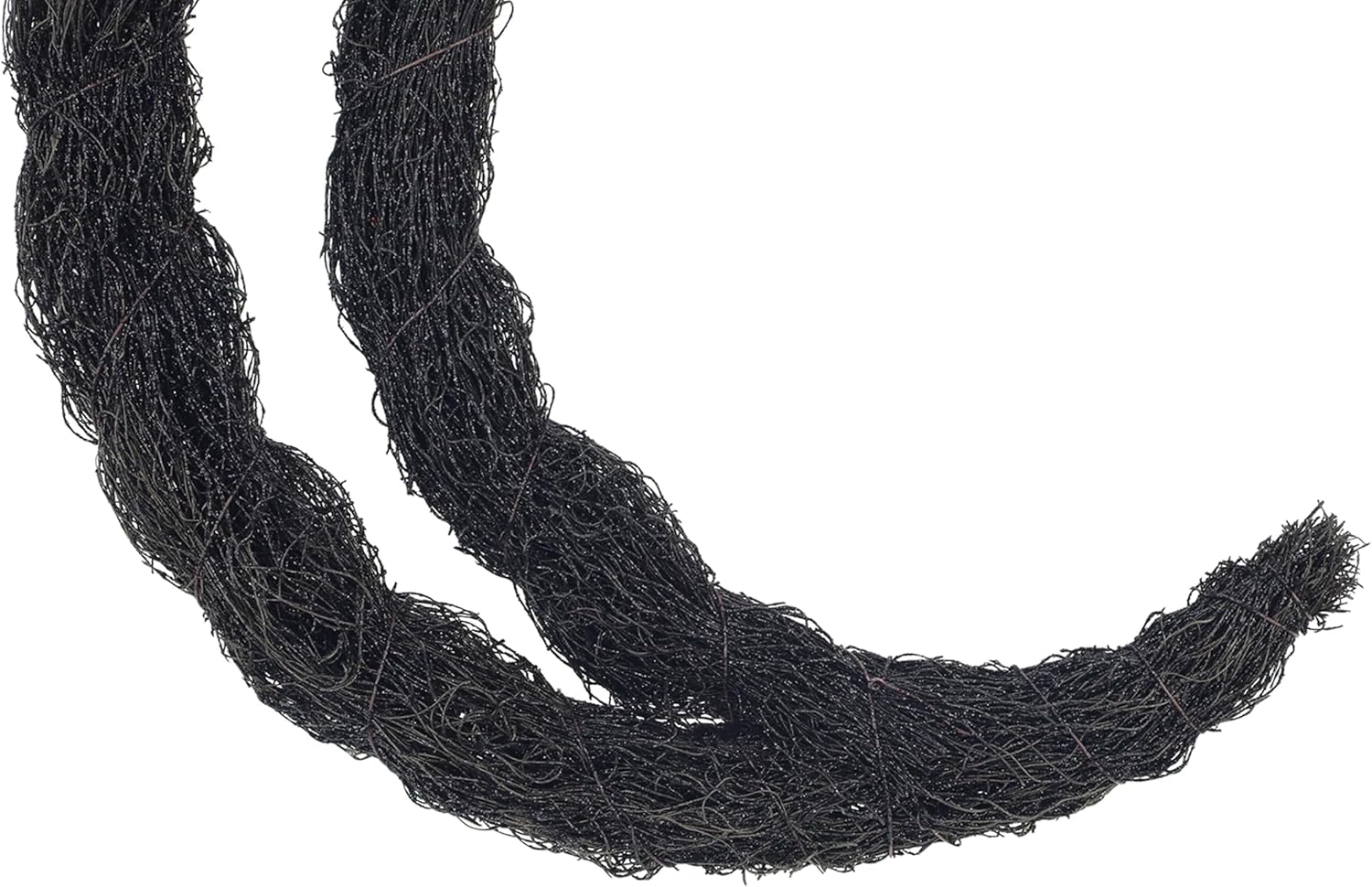 16 Inch Black Moon Wreath Halloween Decor