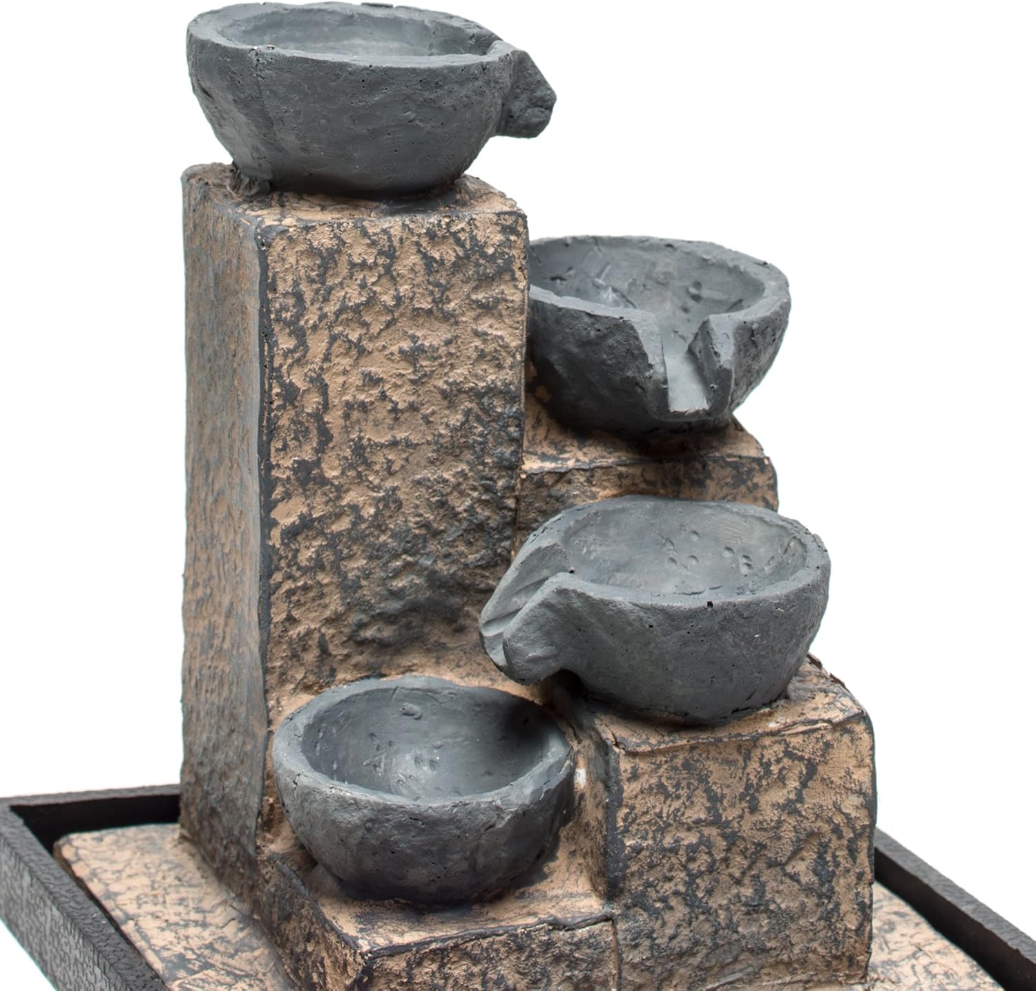 Relaxus Decor Desk Mini Water Basket Fountain