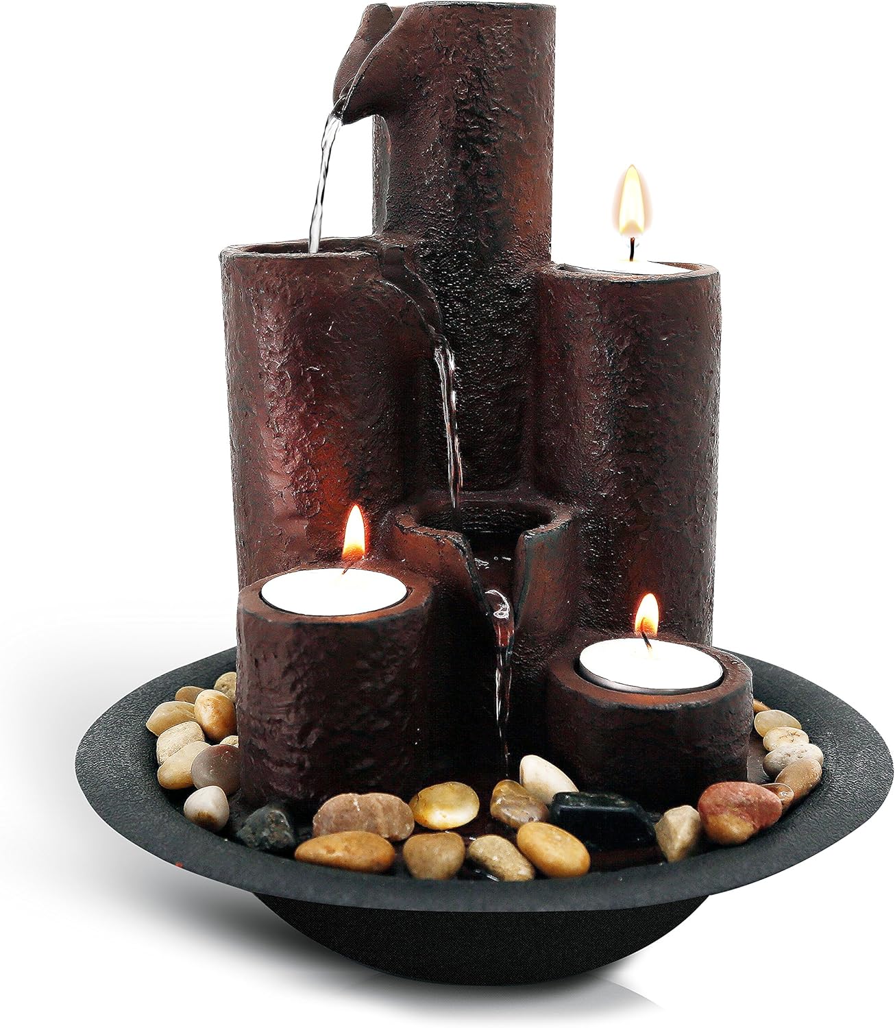 SereneLife AZSLTWF20 Water Fountain Tabletop Decor